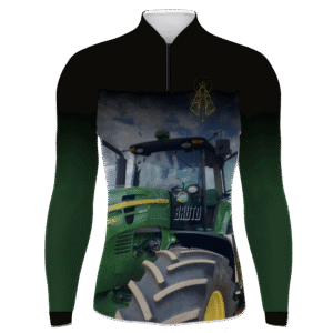 Camisa Agro Verde Proteção Solar UV50+