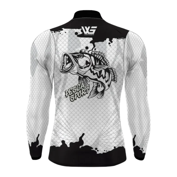 Camisa Pesca Azul Manga Longa Dry Fit Proteção UV50+ (cópia) - Imagem 2